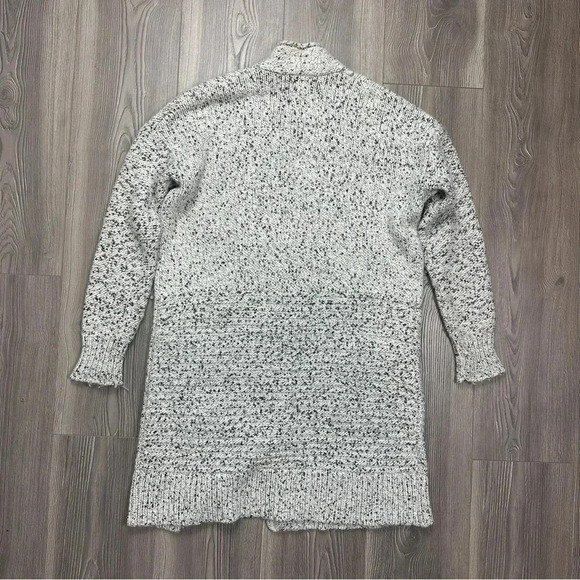 Caslon Heathered Gray Long‎ Chunky Knit Cardigan - Picture 3 of 4